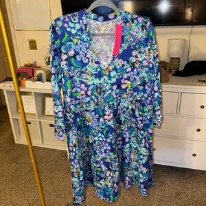 Floral Long Sleeve Dress